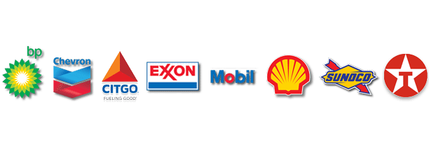 BP Chevron Citgo Exxon Mobil Shell Sunoco Texaco Logos