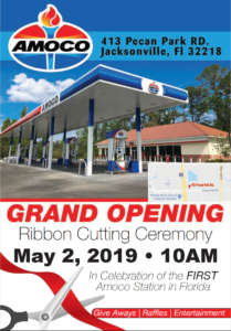 Amoco Gas Station Grand Opening Jacksonville Florida